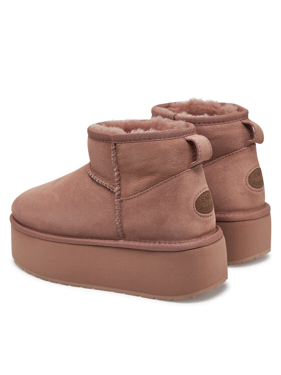 EMU Australia Cizme de zăpadă EMU Australia Stinger Micro Flatform W13082 Roz