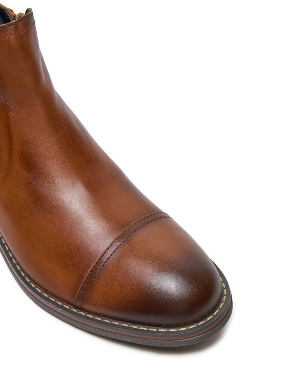 Pikolinos Členková obuv s elastickým prvkom Pikolinos M2M-8022C1 Hnedá