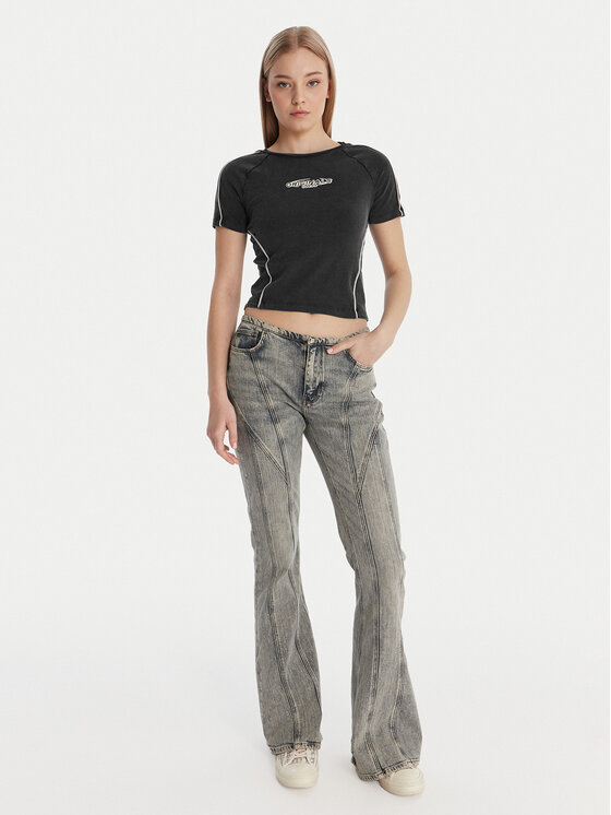 Guess Guess Camiseta W6RI39 KCBF1 Gris Regular Fit