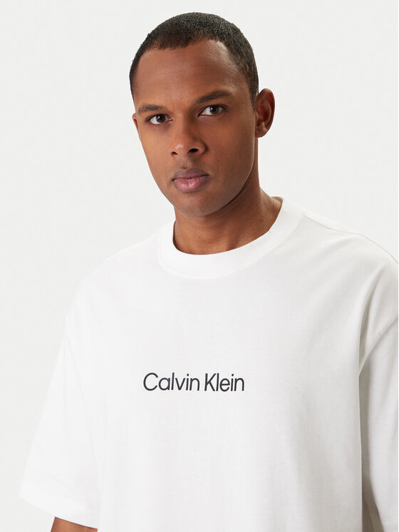 Calvin Klein Calvin Klein Camiseta LV040HM228 Blanco Relaxed Fit