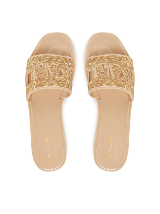 KARL LAGERFELD Nazouváky KARL LAGERFELD Jelly III KL80005S Zlatá