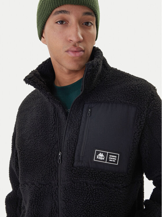 Kappa Kappa Fleece Olya 381Z6LW Μαύρο Regular Fit