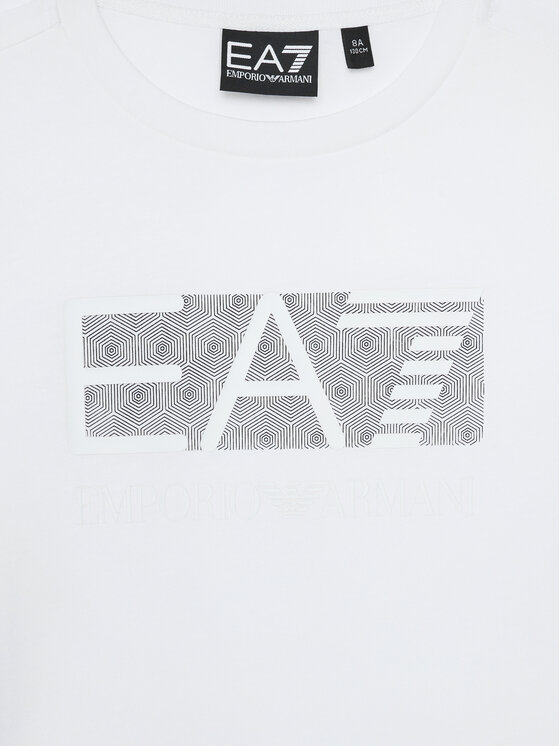 EA7 Emporio Armani EA7 Emporio Armani Camiseta 7B000036 AF10378 U0002 Blanco Regular Fit