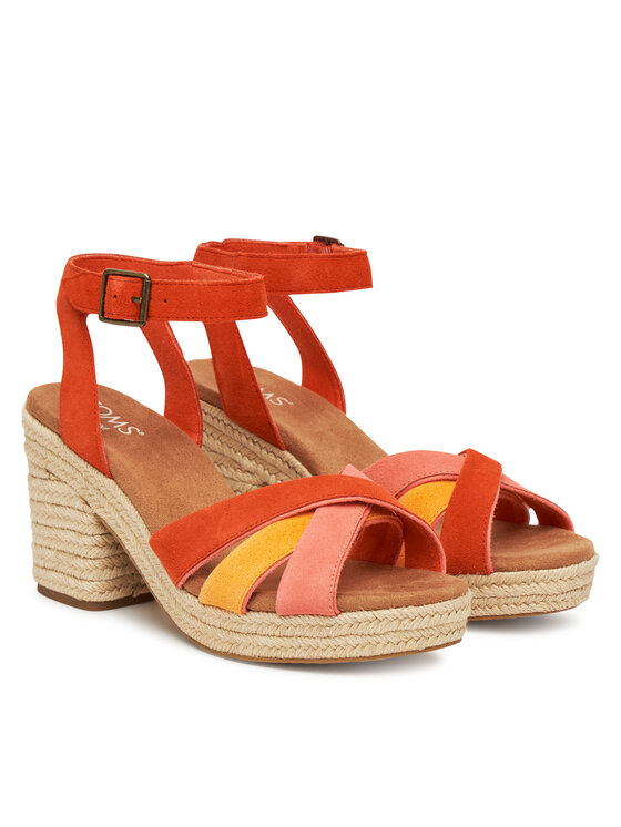 Toms Еспадрильї Toms Majorca Strappy 10021951 Оранжевий