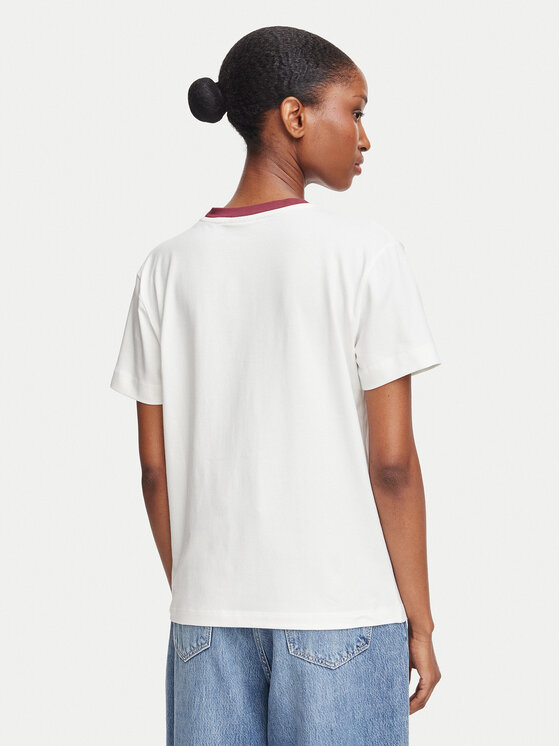 Guess Guess Camiseta V6BI14 K6742 Blanco Regular Fit