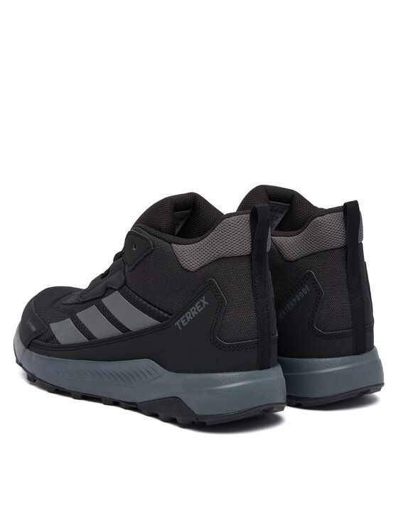 adidas Trekkings adidas Terrex Anylander Mid Climaproof Junior Hiking Shoes KJ2663 Negru