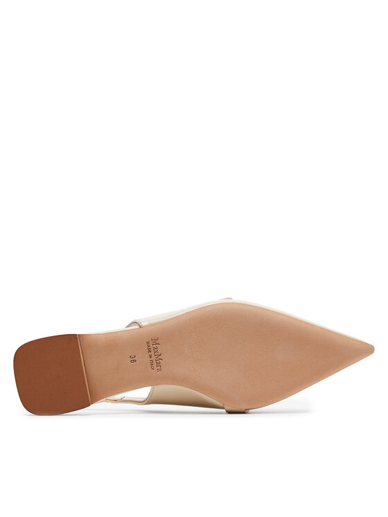 Max Mara Baleríny Max Mara Mmspring 2414521111600 Béžová