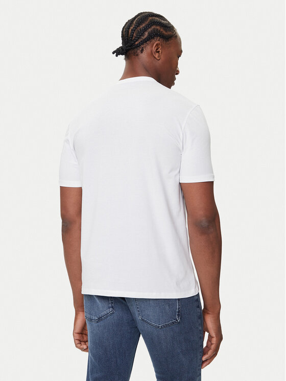 HUGO HUGO Conjunto de camisetas Naolo 50546933 Blanco Regular Fit