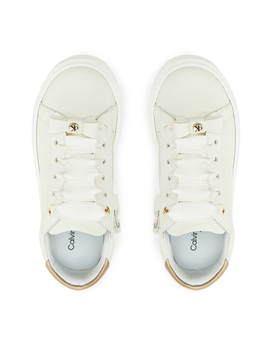 Calvin Klein Jeans Zapatillas Calvin Klein Jeans Low Cut Lace-Up Sneaker V4A9-83047-0214 M Blanco
