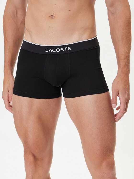 Lacoste Lacoste Conjunto de calzoncillos boxer 5H1299 Negro