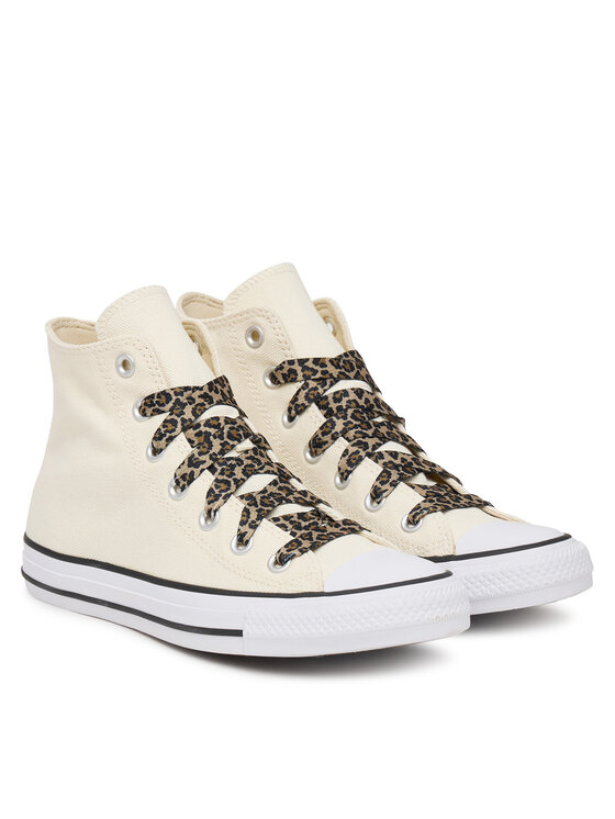 Converse Sneakers Converse Chuck Taylor All Star Leopard Laces A19179C Κρεμ