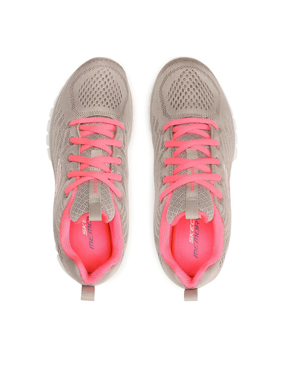 Skechers Sneakersy Skechers Get Connected 12615/GYCL Šedá