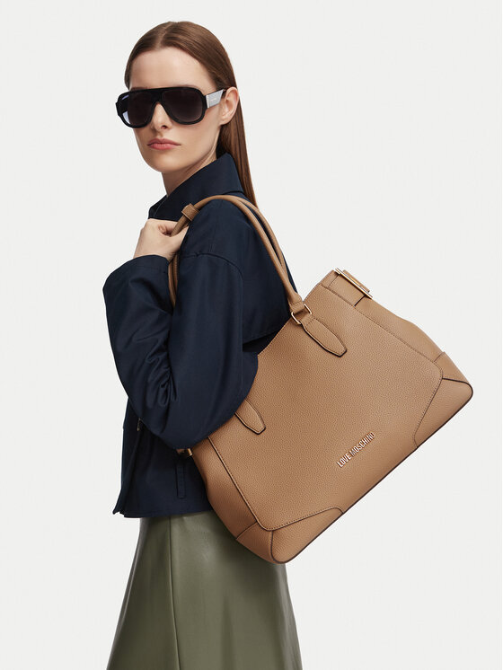 LOVE MOSCHINO Táska LOVE MOSCHINO JC4095PP1PLT1105 Bézs