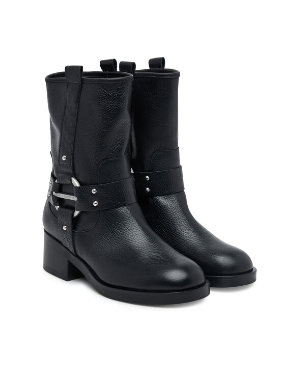 KARL LAGERFELD Ботильйони KARL LAGERFELD Brooklyn KL41770 Чорний