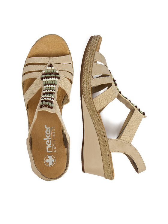 Rieker Sandales Rieker CEO-V2451-62 Bēšs