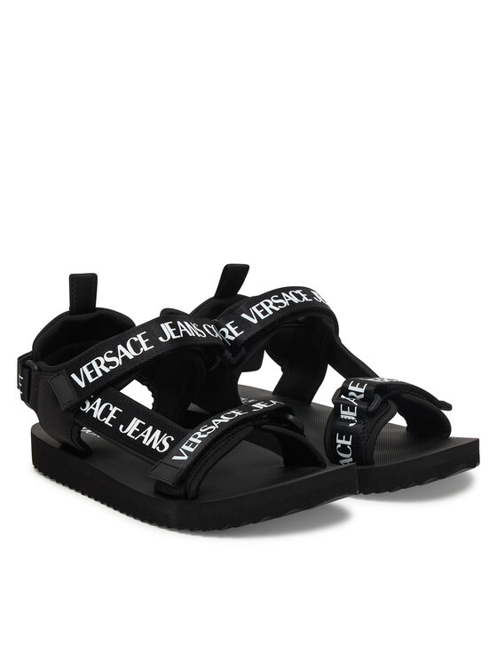 Versace Jeans Couture Босоніжки Versace Jeans Couture 80YA3S7B ZS630 Чорний