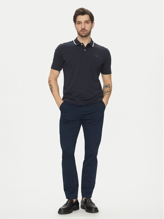 Marc O'Polo Marc O'Polo Polo marškinėliai 522 2034 53034 Tamsiai mėlyna Regular Fit
