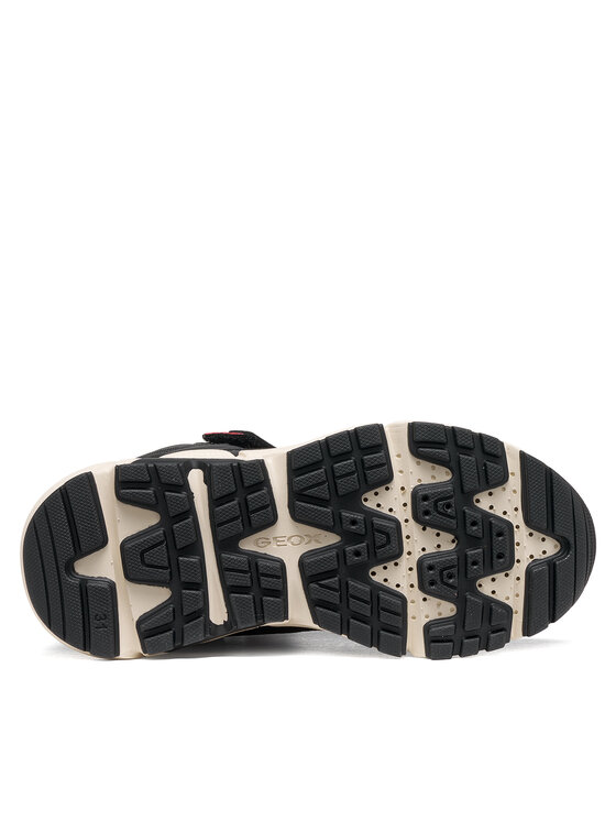 Geox Schnürschuhe Geox J Flexyper Plus Girl B Abx J66NGD 0MEFU C0922 M Schwarz