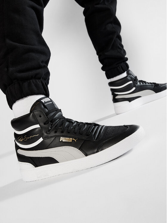Puma Snīkeri Puma Ralph Sampson Mid 370847 01 Melns