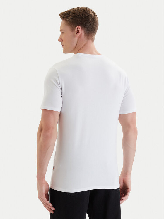 Guess Guess Póló F6GI01 J1314 Fehér Slim Fit