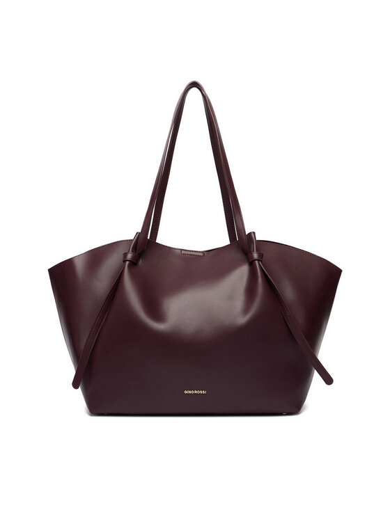 GINO ROSSI Ročna torba GINO ROSSI C-LDA9148 Bordo rdeča