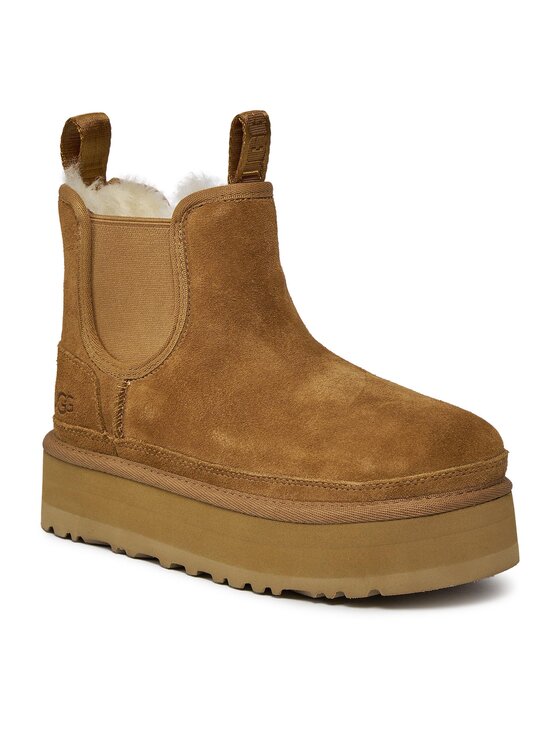 Ugg Sniega zābaki Ugg Neumel Platform Chelsea 1143710K Brūns