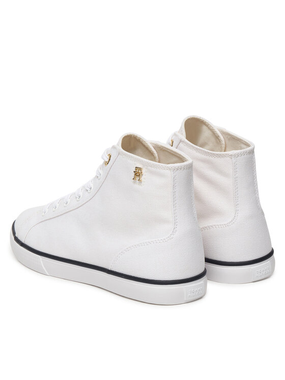 Tommy Hilfiger Kedas Tommy Hilfiger Th Chic Low Profile Mid Cut FW0FW09356 Balts