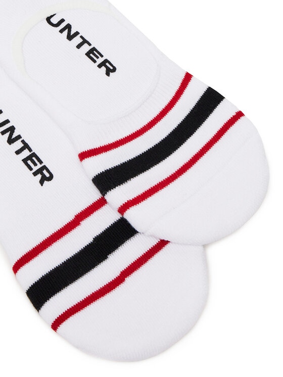 Hunter Șosete joase Hunter AS_HUNTER_03S_SS25 (3-PACK) Alb