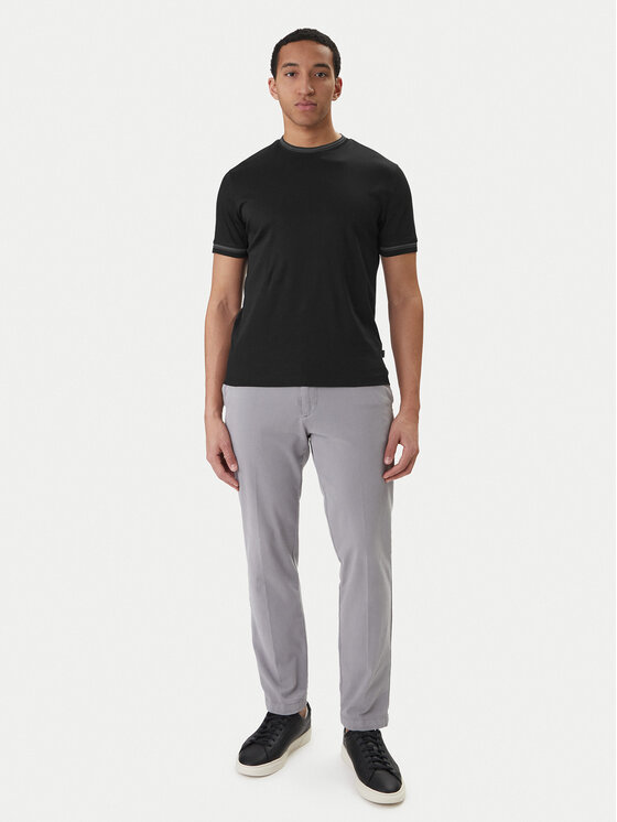 BOSS BOSS Camiseta H-Tessler 202 50554536 Negro Slim Fit