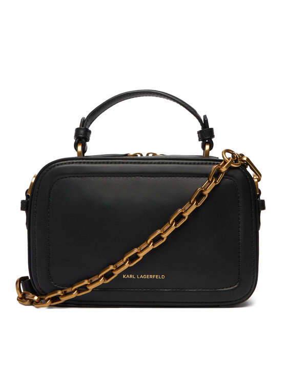 KARL LAGERFELD Ročna torba KARL LAGERFELD B1W30269 Črna