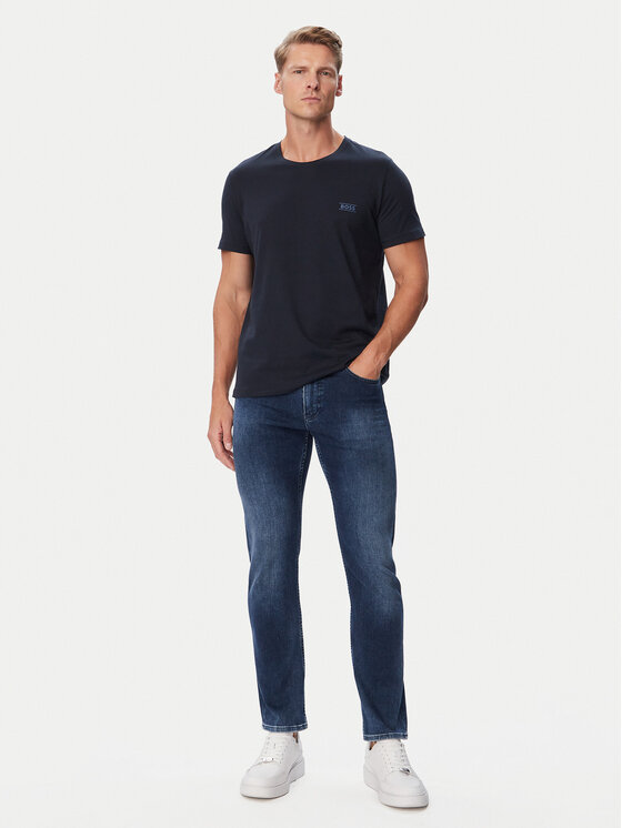 BOSS BOSS Camiseta 50565324 Azul marino Regular Fit