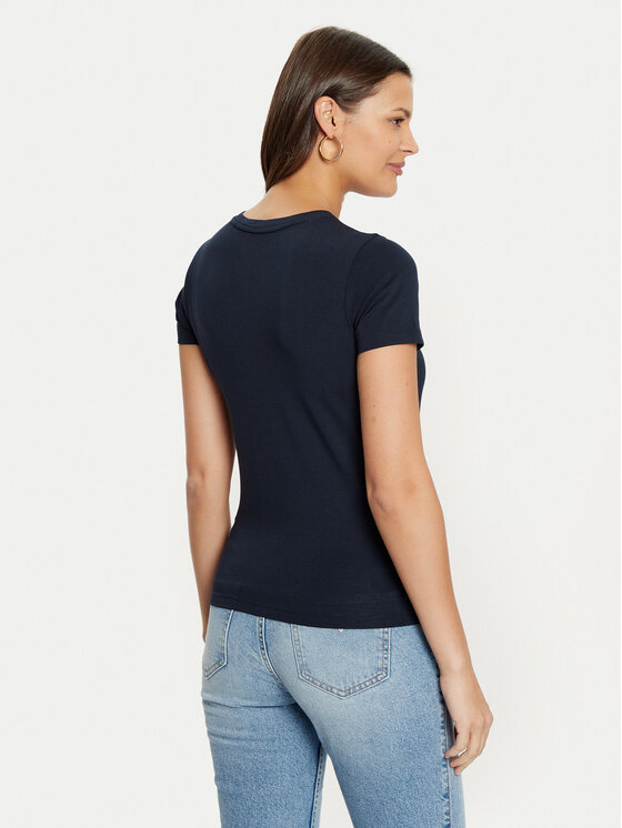 Guess Jeans Guess Jeans Футболка W4YI03 J1314 Cиній Regular Fit