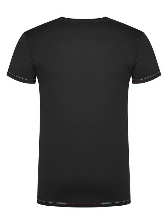 Aeronautica Militare Aeronautica Militare Set t-shirt majica﻿ AM1UTI003B Crna Slim Fit