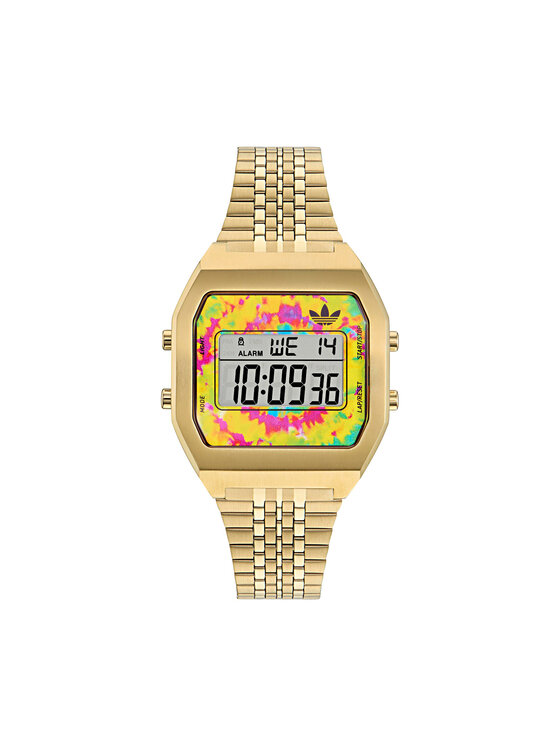 adidas Hodinky adidas Digital Two AOST24559 Zlatá