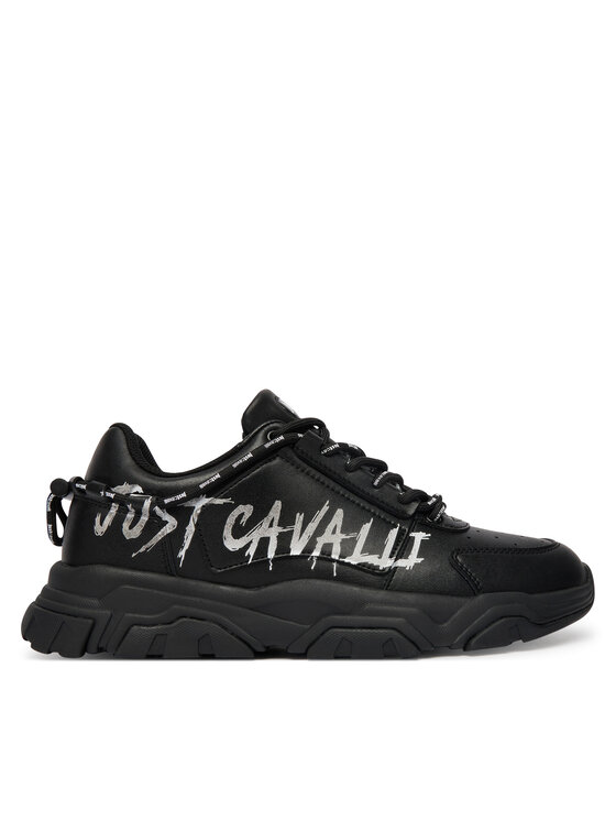 Just Cavalli Снікерcи Just Cavalli 80QA3SH1 ZPC21 Чорний