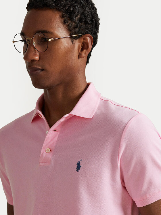 Polo Ralph Lauren Polo Ralph Lauren Polo 710941439502 Rosa claro Custom Slim Fit
