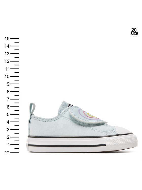 Converse Кеди Converse Chuck Taylor All Star Heart Strap Easy-On A08380C Сірий