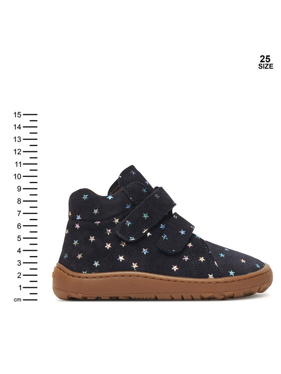 Froddo Šnurovacia obuv Froddo Barefoot Winter Furry G3110263-13 M Tmavomodrá