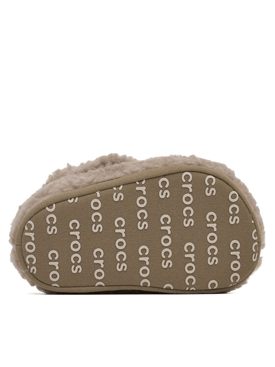 Crocs Тапочки Crocs Toddler Classic Cozzzy Slipper 210857 Бежевий