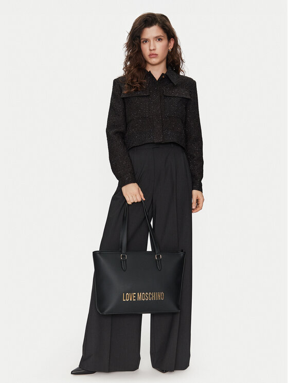 LOVE MOSCHINO Torebka LOVE MOSCHINO JC4190PP1MKD0000 Czarny
