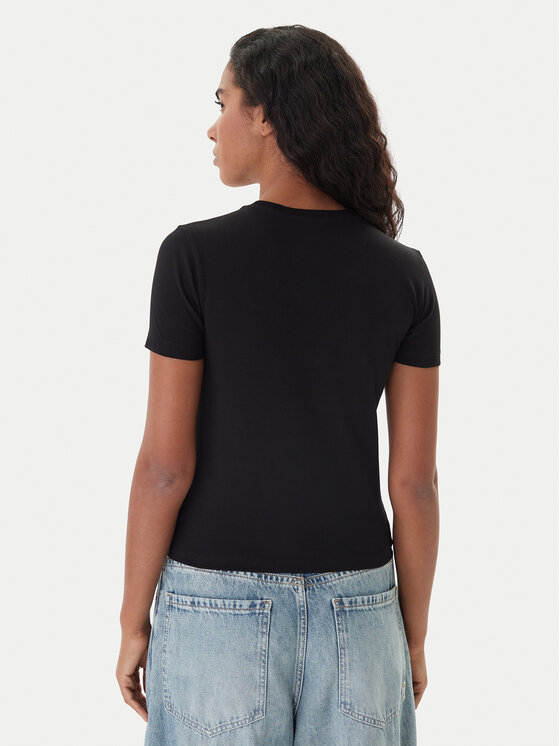 Guess Jeans Guess Jeans Футболка 180328 Чорний Classic Fit
