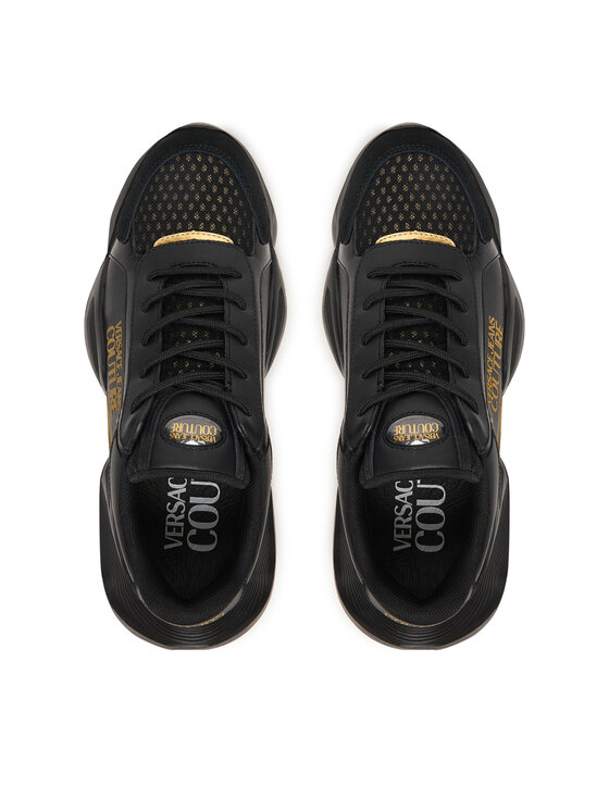 Versace Jeans Couture Снікерcи Versace Jeans Couture 80VA3SU3 ZPB78 G89 Чорний