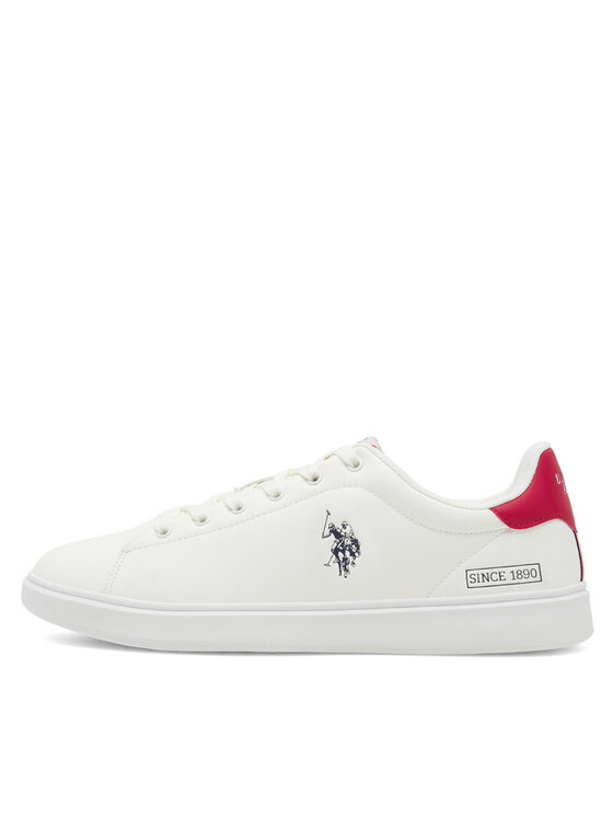 U.S. Polo Assn. Snīkeri U.S. Polo Assn. BYRON001 Balts