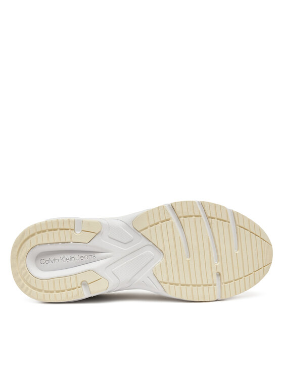 Calvin Klein Jeans Laisvalaikio batai Calvin Klein Jeans Retro Tennis Low Mg Mix Media Wn YW0YW01639 Smėlio
