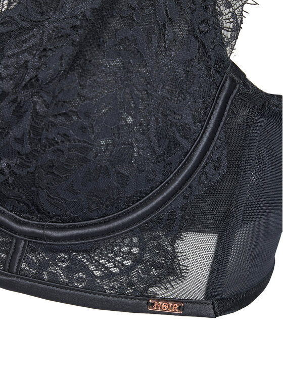 Hunkemöller Hunkemöller Sujetador con aros Zoe Up 303110 Negro