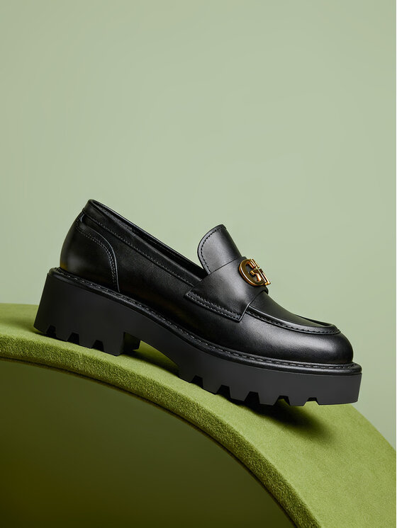 GINO ROSSI Loafersy Gino Rossi EO-ROYA-8103-25 Černá