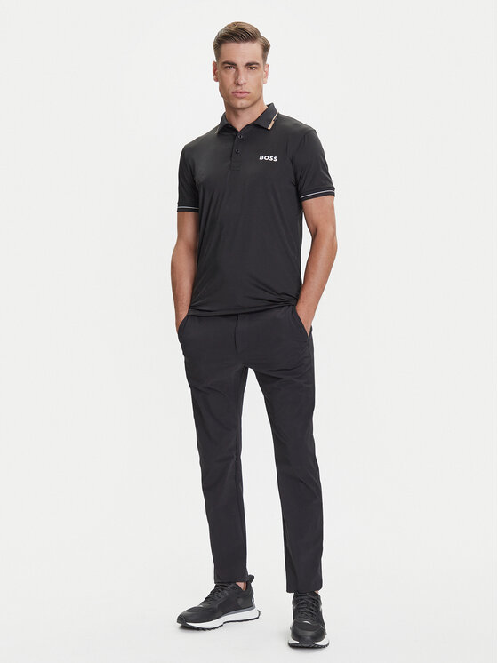 BOSS BOSS Polo Paul Pro 50506203 Negro Slim Fit