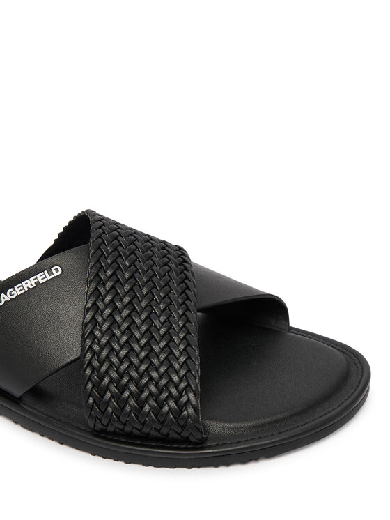 KARL LAGERFELD Шльопанці KARL LAGERFELD Kastor IV KL70214C Чорний