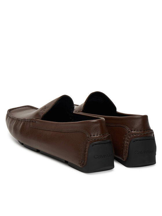 Calvin Klein Мокасини Calvin Klein Driver Lth HM0HM01864 Кафяв