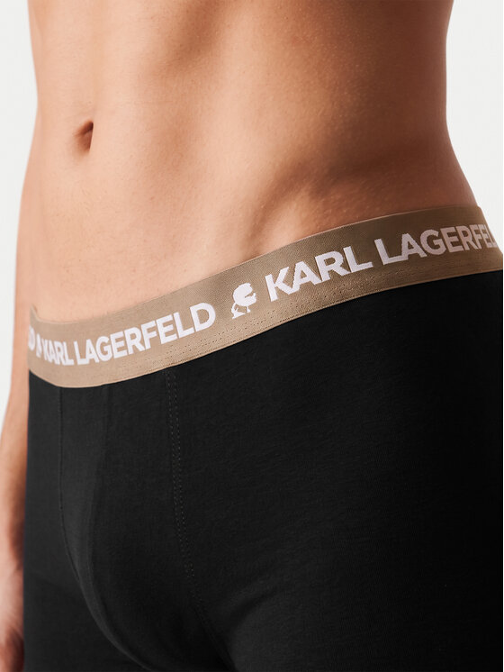 KARL LAGERFELD KARL LAGERFELD Conjunto de calzoncillos boxer B1M47030 Negro